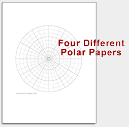 polar graph paper