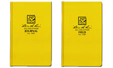 Waterproof field journals