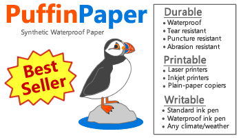 waterproof paper