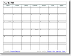 printable april 2021 calendar waterproof April 2021 Printable Calendar Print As Many As You Want printable april 2021 calendar waterproof