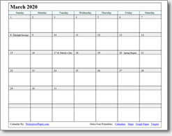 waterproof calendar may 2021 March 2021 Printable Calendar Print As Many As You Want waterproof calendar may 2021