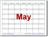 May Calendars