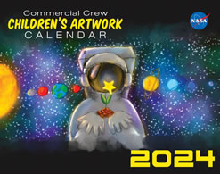NASA Children's Artwork 2024 Calendar