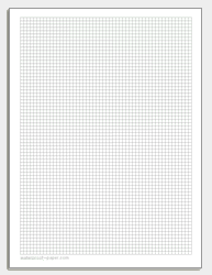 eighth inch printable graph