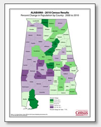 printable Alabama population change map