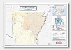 printable Arkansas congressional district map