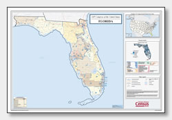 printable Florida congressional district map