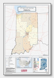 printable Indiana congressional district map