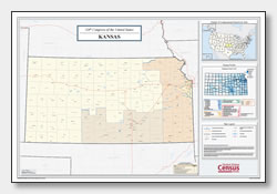 printable Kansas congressional district map