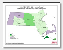 printable Massachusetts population change map