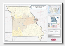 printable Missouri congressional district map