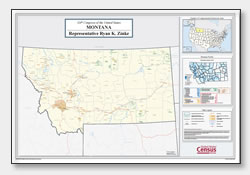 printable Montana congressional district map