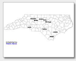 north carolina printables