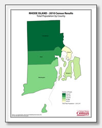 printable Rhode Island population by county map