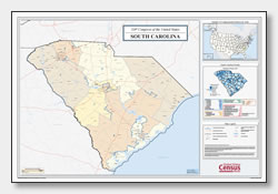 printable South Carolina congressional district map