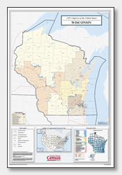 printable Wisconsin congressional district map