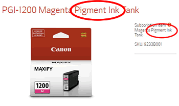 Pigment based inkjet ink